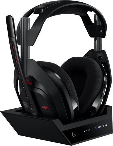 Vista 9 de Logitech G Astro A50 X Multi-Platform Wireless Gaming Headset + Base Station for PS5/Xbox/PC: PLAYSYNC Video & Audio Switcher, HDMI 2.1 4K 120Hz