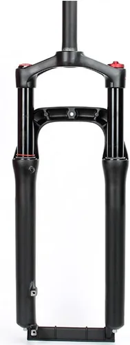 Vista 2 de Air Fat Bike Tenedor 26x4.0 Snow Fat Bike Front Fork Travel 4.724 in Aleación de aluminio Fat Fork Bike para neumático de 4.0