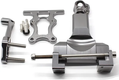 Vista 7 de FXCNC Racing motocicleta CNC amortiguador de dirección estabilizador amortiguador de montaje kit compatible con MT07 FZ07 MT-07 FZ-07 2014-2019