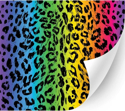 Vista 7 de HTV4U Vinilo de transferencia de calor con estampado de animales (gradiente de dragón, 13.5 pulgadas x 3 yardas), papel de transferencia de prensa