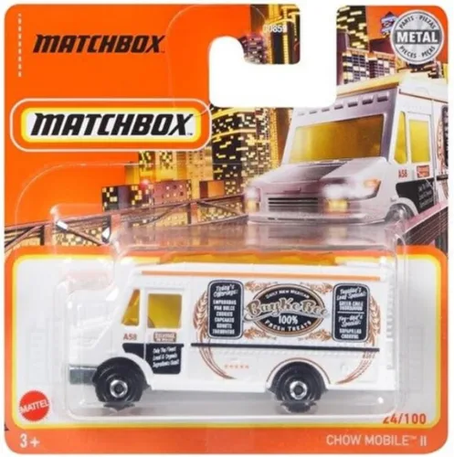 Vista 2 de DieCast Matchbox Chow Mobile II (blanco) 24/100