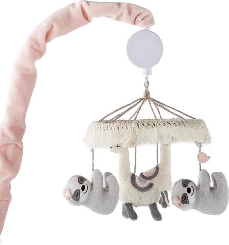Vista 6 de Levtex Baby - Juego de 2 sábanas bajeras Imani para cuna - Se adapta a colchones estándar de cuna y niños pequeños - Animales arrojados/medallones