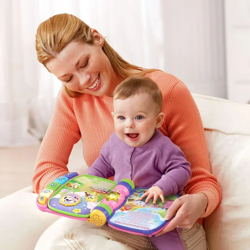 Vista 5 de VTech Musical Rhymes Book Online Exclusive, color rosa