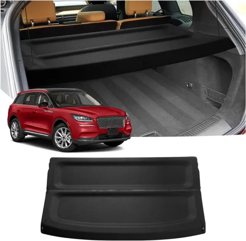 Vista 48 de Powerty Cubierta de carga para Volvo XC90 2016-2024 2025 Accesorios Cubierta de maletero retráctil Cubierta de blindaje de maletero Cubierta