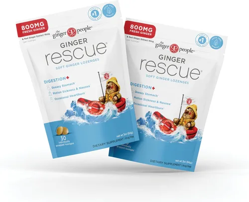 Vista 7 de Tabletas Rescue de The Ginger People, fuertes (10 unidades)