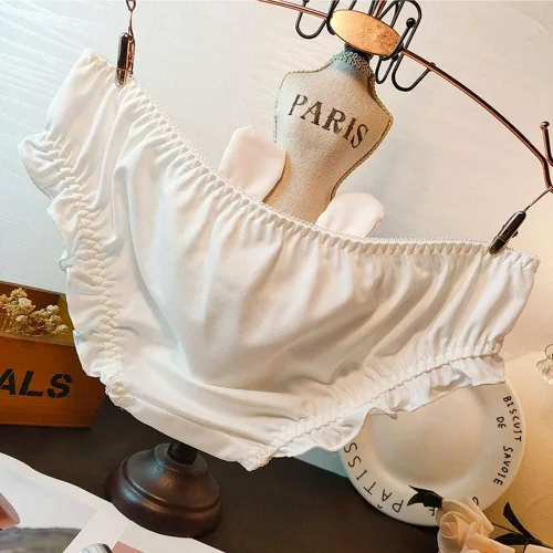 Vista 5 de Bragas de bikini para mujer, lencería japonesa, paquete de 2 unidades, ropa interior Kawaii Cosplay