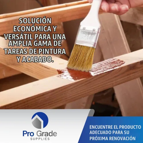 Vista 6 de Pro Grade - Pinceles de pintura con virutas - 96 Ea 1.5 pulgadas Brocha