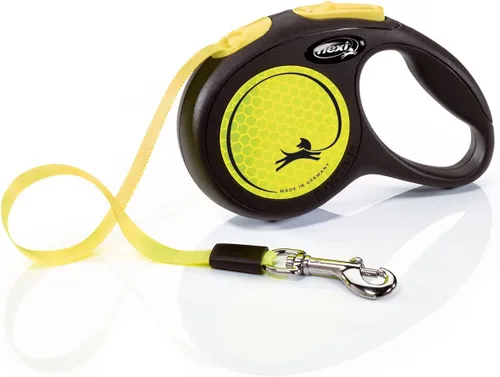 Vista 11 de FLEXI Correa Retráctil Giant Tape para Perros Medianos de Hasta 55 libras – 26 pies, Negro Correa para Caminar Mascotas Sin Enredos con Freno