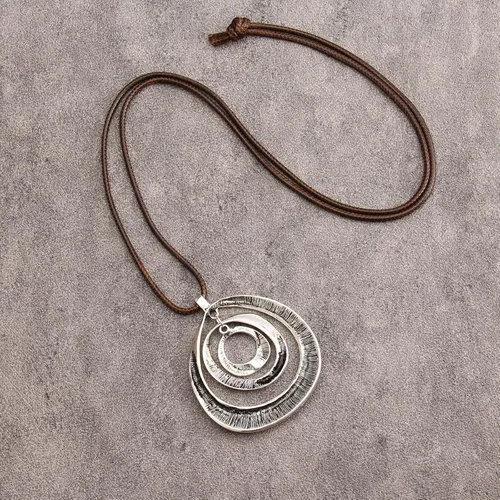 Vista 4 de Collares de cuentas de colores para mujer, collar de perlas turquesas, collar de cuentas de playa de verano, collares bohemios para mujer