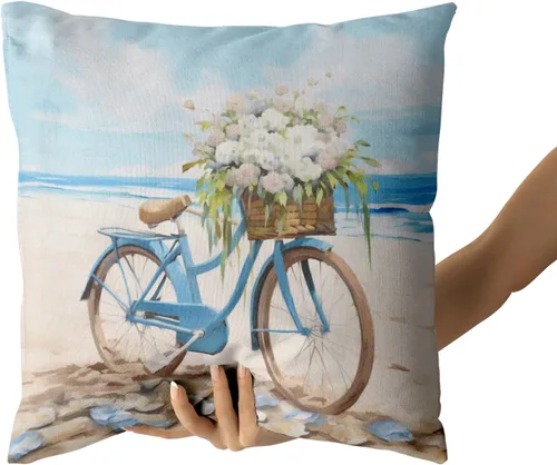 Vista 248 de Giwawa Juego de 2 fundas de almohada decorativas con diseño floral de girasol de 16 x 16 pulgadas, fundas de cojín decorativas para el hogar, sofá