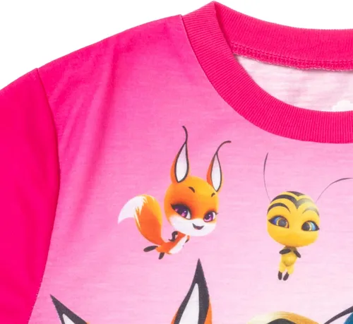 Vista 5 de Miraculous Cat Noir Ladybug Rena Rouge - Pijama para niñas