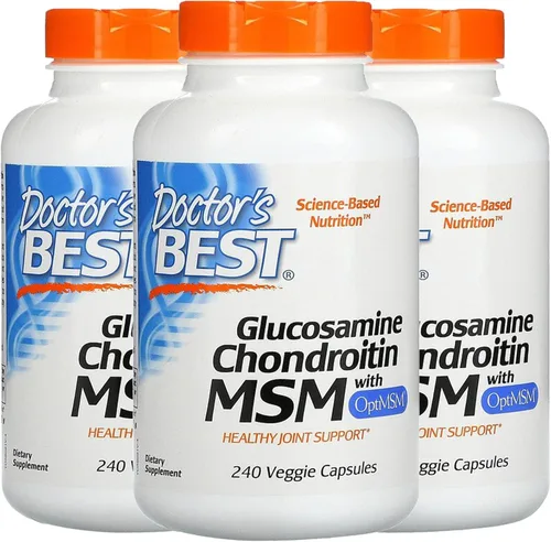 Vista 7 de Glucosamina / Condroitina / MSM 120 cápsulas