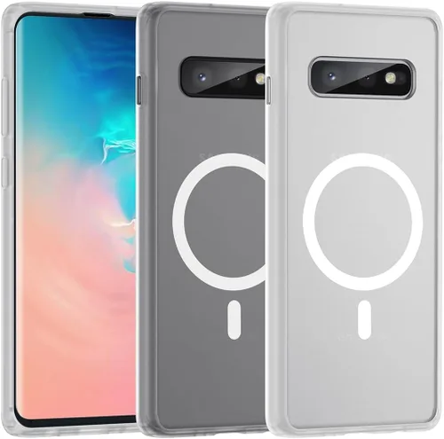 Vista 11 de TIANNIUKE Funda magnética para Samsung Galaxy Note 10 Plus, translúcida mate antihuellas, compatible con MagSafe, ajuste delgado, a prueba de Negro