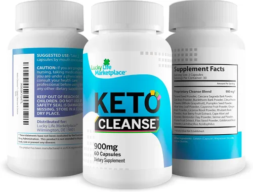 Vista 4 de Keto Cleanse - Nuestro mejor suplemento natural de limpieza Keto - Apoya la reducción de la inflamación y la hinchazón - Promueve la limpieza