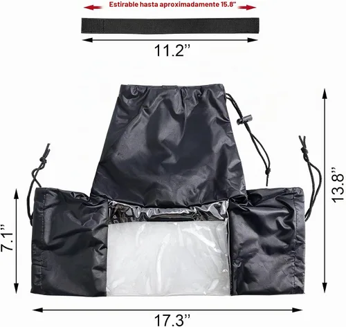 Vista 2 de BlingKingdom Cubierta impermeable de la lluvia de la cámara, protector