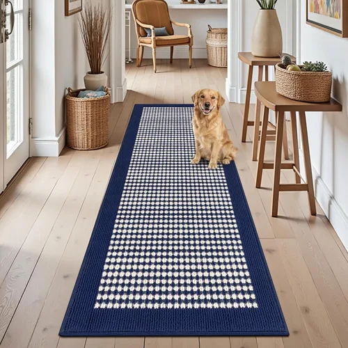 Vista 38 de Ileading Tapete para puerta de interior de 24 x 36 pulgadas, absorbente para perros, tapete de bajo perfil para entrada pequeño con respaldo de goma