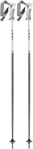 Vista 5 de LEKI Bastones de esquí Bliss para mujer Gunmetal-Dark Antracita-Blanco