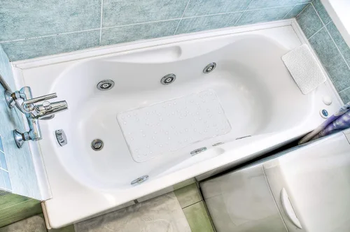 Vista 10 de Popular Bath Tejido de gofre, 17"x 36", gris pardo