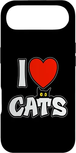 Vista 27 de I Love Cats cat Lover Kitten Parents Feline Fans only Owners Case for iPhone 16