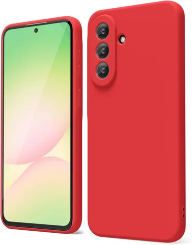 Vista 138 de oakxco Funda para teléfono Samsung Galaxy A12 con agarre de silicona líquida, linda delgada fina suave cubierta de gel de goma TPU lisa para mujeres