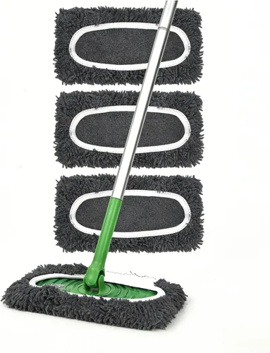 Vista 8 de 3 almohadillas de microfibra reutilizables compatibles con Swiffer Sweeper