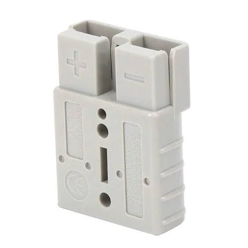 Vista 5 de Conectores de alimentación de desconexión rápida de batería de 50 A, enchufe eléctrico DC600V Max 6 AWG con cubierta adaptadora + un mango