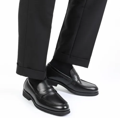 Vista 6 de Bruno Marc Mocasines Penny de vestir para hombre, zapatos formales de negocios