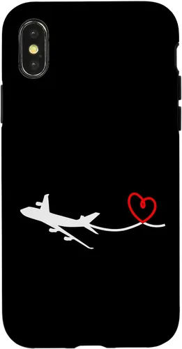 Vista 5 de Funda de aviación para iPhone 17 con modo de avión en vacaciones para hombres y mujeres