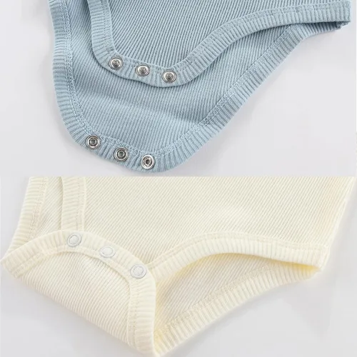Vista 29 de Body de manga corta para bebé recién nacido, ropa de algodón de una pieza, 5 unidades, 0-12 meses
