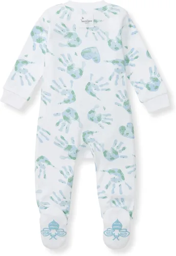 Vista 168 de Burt's Bees Baby - Pijama de una pieza para bebé, mameluco para dormir y jugar, algodón 100% orgánico, cremallera frontal