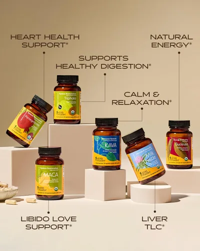 Vista 12 de Herb Pharm Cápsulas Triphala: USDA Organic Cleansing & Desintoxication Support & Digestive Health Support with Amla, Haritaki & Bibhitaki