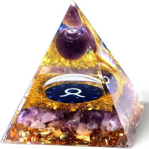 Vista 18 de YATOJUZI Torre de Cristales Curativos de Amatista de 2.4 pulgadas, Cristal de Chakras, Reiki, Orgonita, Piedras Preciosas para Atraer Energía