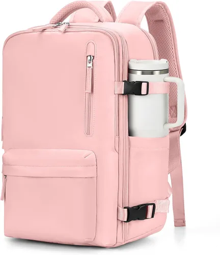 Vista 67 de VGCUB Mochila grande de viaje para trabajo, negocios, mochila para computadora portátil aprobada para vuelo, para mujeres y hombres, mochila