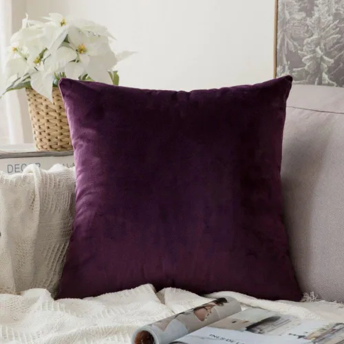 Vista 13 de MIULEE - Funda de almohada de terciopelo suave de lujo decorativa, funda de cojín rectangular única para sofá de primavera, dormitorio, automóvil