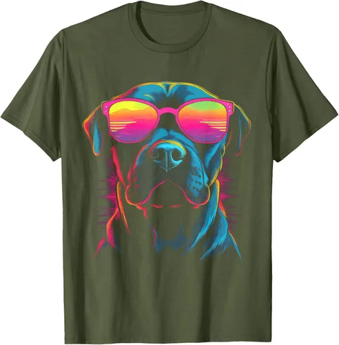 Vista 40 de Pit Bull Mom Dog Lover Colorido Artistic Pitbull Owner - Camiseta para mujer, Negro