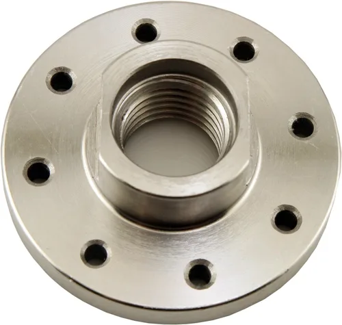 Vista 3 de PSI Woodworking CF2J Placa frontal de torno de 2 pulgadas para husillo de 1 "x 8 tpi, 2" sin portabrocas de tornillo
