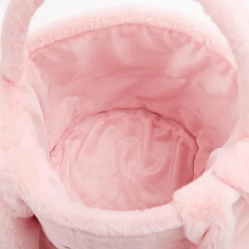 Vista 7 de Cesta de Pascua personalizada, cubos de Pascua con orejas de conejito de peluche personalizados para niños, huevos, caza, fiesta de Pascua, bolsa