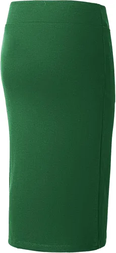 Vista 4 de Urban CoCo - falda tipo tubo, con cintura elástica, para mujer.