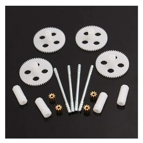 Vista 2 de Acxico Conjunto de engranajes de motor y engranaje principal de RC Quadcopter Drone Parts Syma X5 X5C X5SC