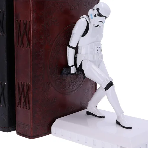 Vista 5 de Nemesis Now Figuras Originales de Stormtrooper para Sostener Libros, 18.5cm, Resina, Blanco, Mercancía Oficial Original de Stormtrooper, Dos Figuras