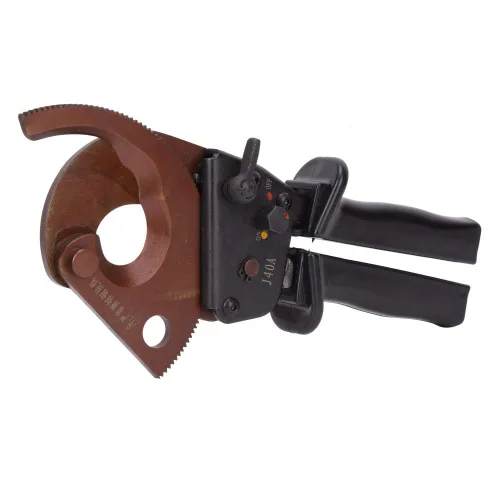 Vista 9 de Cortador de alambre J40A 300mm² trinquete de grado industrial tijeras de cable herramienta de corte manual de hardware, cortadores de cable