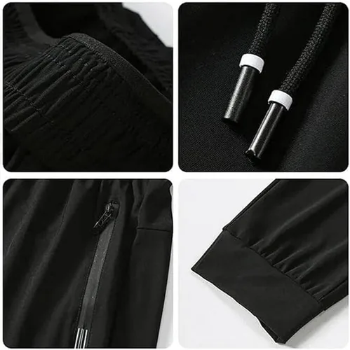 Vista 5 de ayattecy Stretchactive - Pantalones unisex ultra elásticos de secado rápido, pantalones elásticos Coolmance para mujer, impermeables y de secado