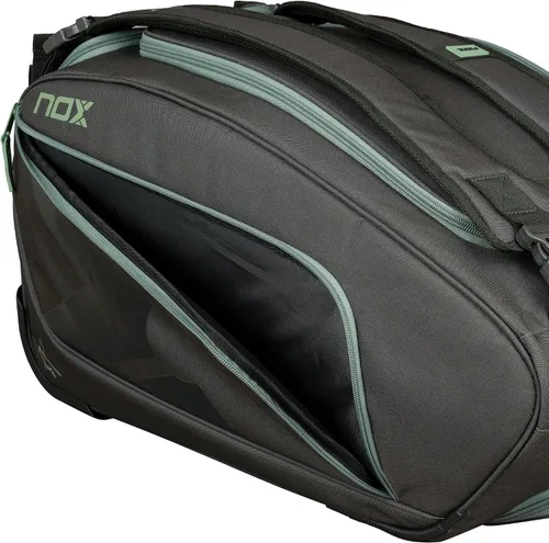 Vista 6 de Bolsa de pádel AT10 Competition Trolley Bolsa de pádel de alta capacidad para hombre Compartimento térmico NOX ThermoTech Mochila