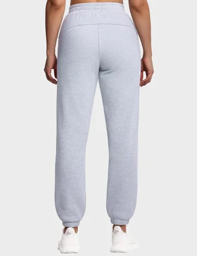 Vista 2 de THE GYM PEOPLE Pantalones deportivos de forro polar para mujer con bolsillos