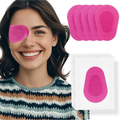 Vista 15 de Paquete de 20 parches adhesivos para los ojos para niños - Parche médico transpirable para los ojos para tratamiento de ambliopía (ojo perezoso)