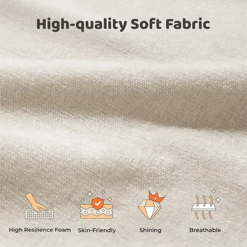 Vista 9 de RECCI AirFrame - Base de cama tamaño King con cabecera ergonómica acolchada de espuma en ángulo, marco de cama de plataforma de diseño minimalista