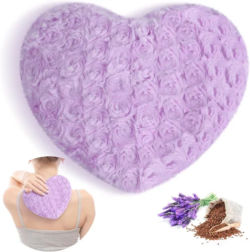 Vista 8 de Almohadilla térmica para microondas, almohada de calor húmeda y cálida multiusos, almohadilla térmica esponjosa para microondas para calambres