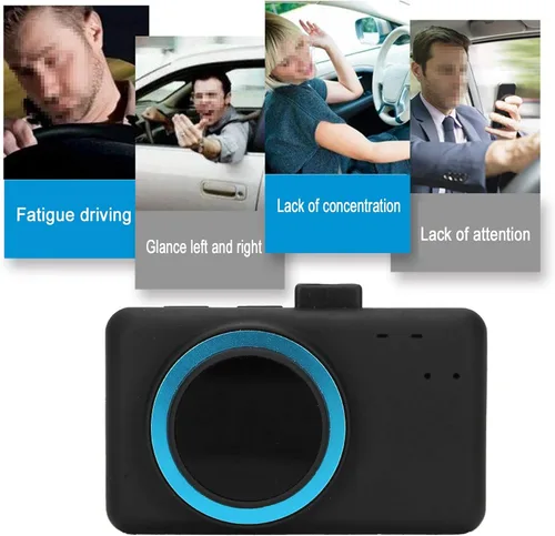 Vista 7 de ciciglow Advertencia de conducción de fatiga del automóvil, antifatiga del sueño, alarma de conducción de fatiga, accesorio para monitor