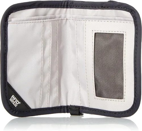 Vista 4 de PacSafe Rfidsafe V50 Cartera compacta, bayas de Goji, Negro -, Rfidsafe V50 Cartera compacta antirrobo con bloqueo RFID