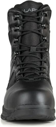 Vista 5 de LA Police Gear LAPG Sector - Botas impermeables con cremallera lateral para hombre, 8 pulgadas, transpirables y cómodas, tácticas, para senderismo